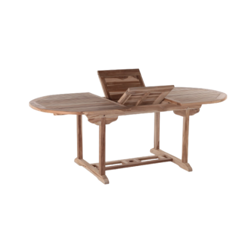 Havebord med udtrøk | Teak