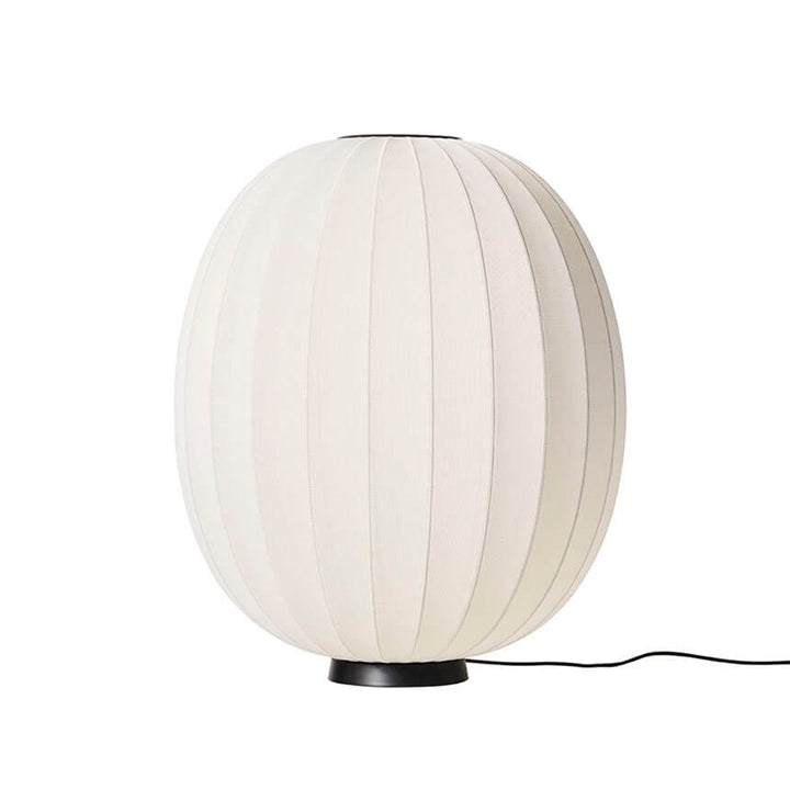 Knit-Wit ø65 gulvlampe, pearl hvid