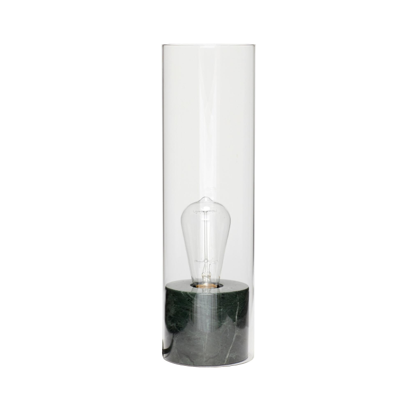 Elegant Bordlampe - Grøn