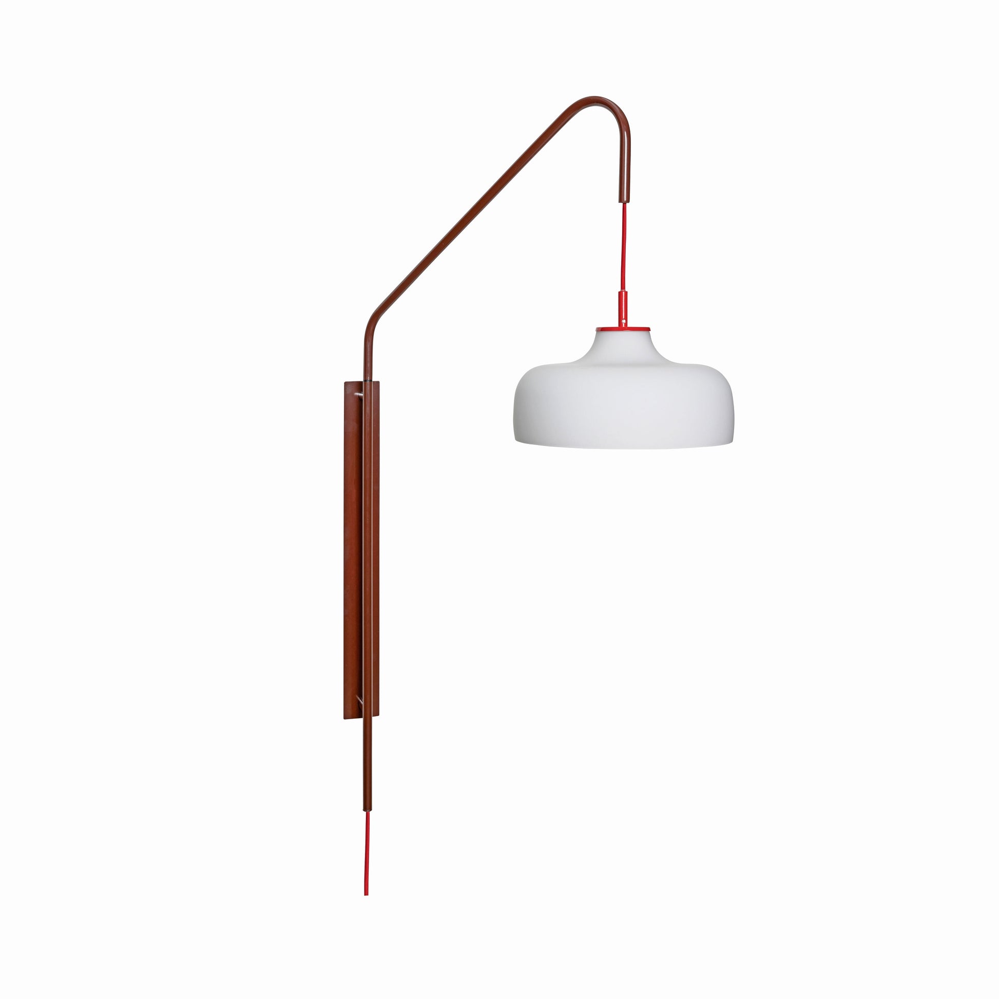 Høbsch Current Wall Light vøglampe - red/maroon