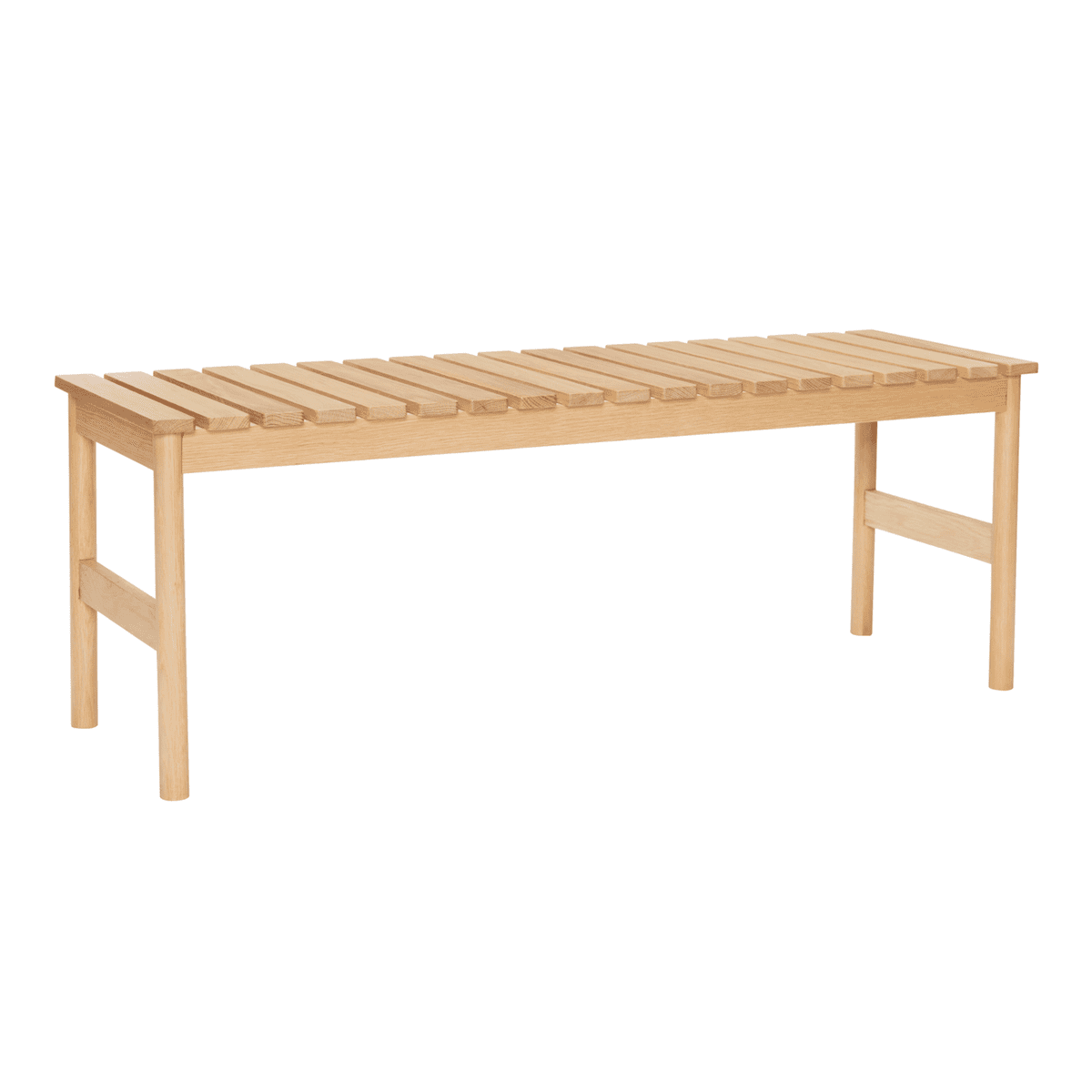 Høbsch Row Bench large - 122x40xh45cm - natur