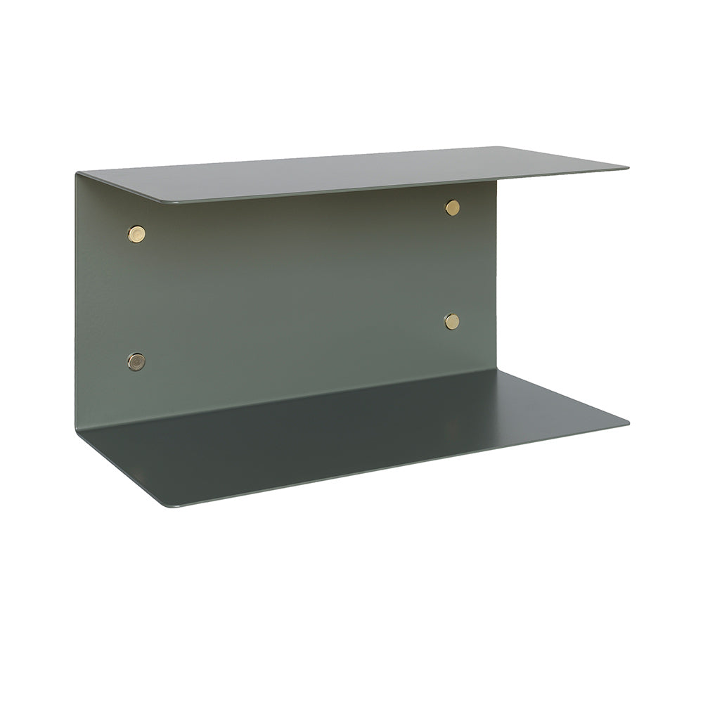 MOUD Home DETAIL metal hylde 40 cm - grøgrøn
