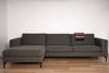 Birgitte sofa | Grøn modul sofa m. chaiselong