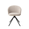 Niimi Dining Chair Pure Pale - Revolve / Black (Metal)