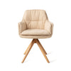 Akune Dining Chair Frou Frou - Revolve / Natural (Wood)