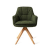 Akune Dining Chair Evergreen - Revolve / Natural (Wood)