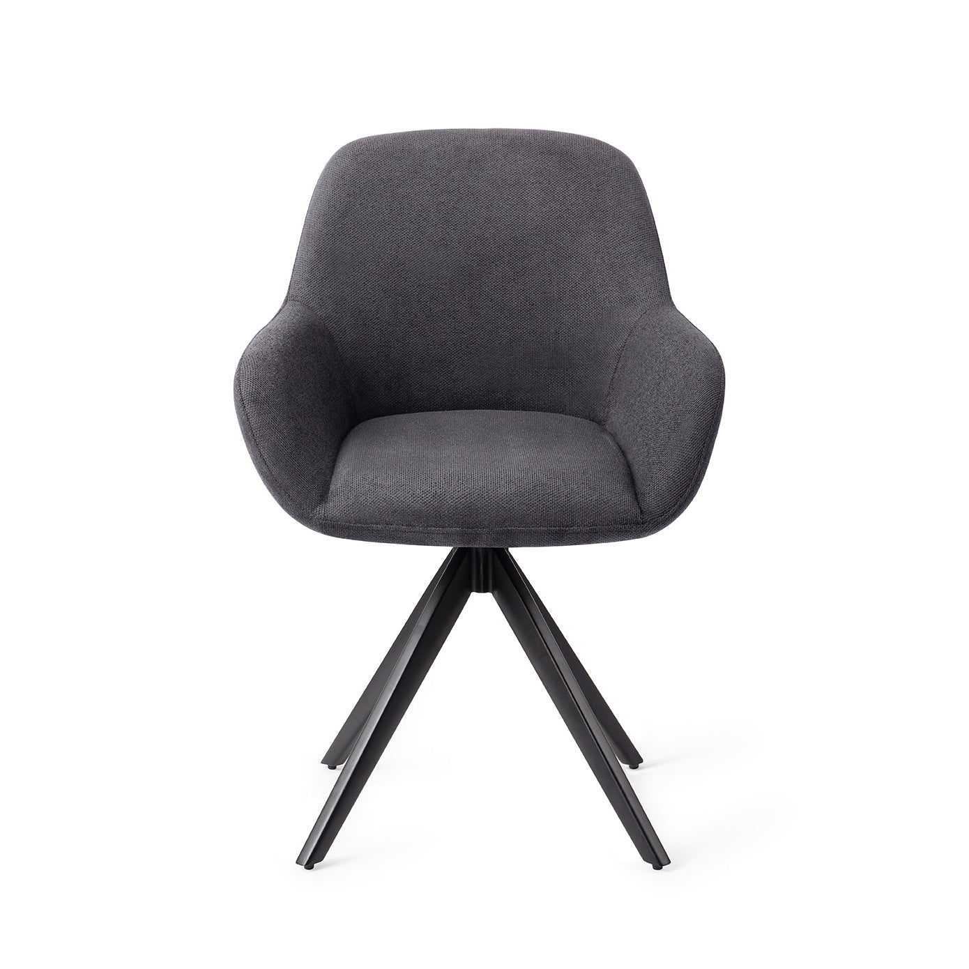 Kushi Dining Chair Black-Out - Cross / Gold (Metal)