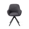 Kushi Dining Chair Black-Out - Cross / Gold (Metal)