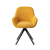 Kushi Dining Chair Sweet Corn - Beehive / Gold (Metal)