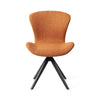 Moji Dining Chair Flax And Hay - Turn / Black (Metal)