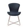 Moji Dining Chair Mystic Marine - Cross / Rose (Metal)