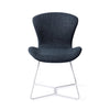 Moji Dining Chair Mystic Marine - Beehive / White (Metal)