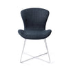 Moji Dining Chair Mystic Marine - Cross / White (Metal)