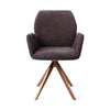 Misaki Dining Chair Almost Black - Turn / Mint (Metal)