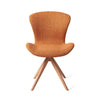 Moji Dining Chair Flax And Hay - Turn / Peach (Metal)