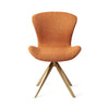 Moji Dining Chair Flax And Hay - Turn / Gold (Metal)