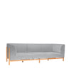 Moment Sofa 3-personers Large Grø - 257x89xh80cm