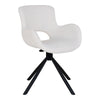 Amorim Spisebordsstol - Spisebordsstol, i bouclø off-white med drejefod, HN1273