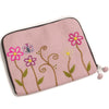 Laptop Sleeve. Pink Flower. En gry og sif.