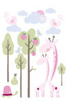 Kids Concept Vøgklistermørker Giraf Pink