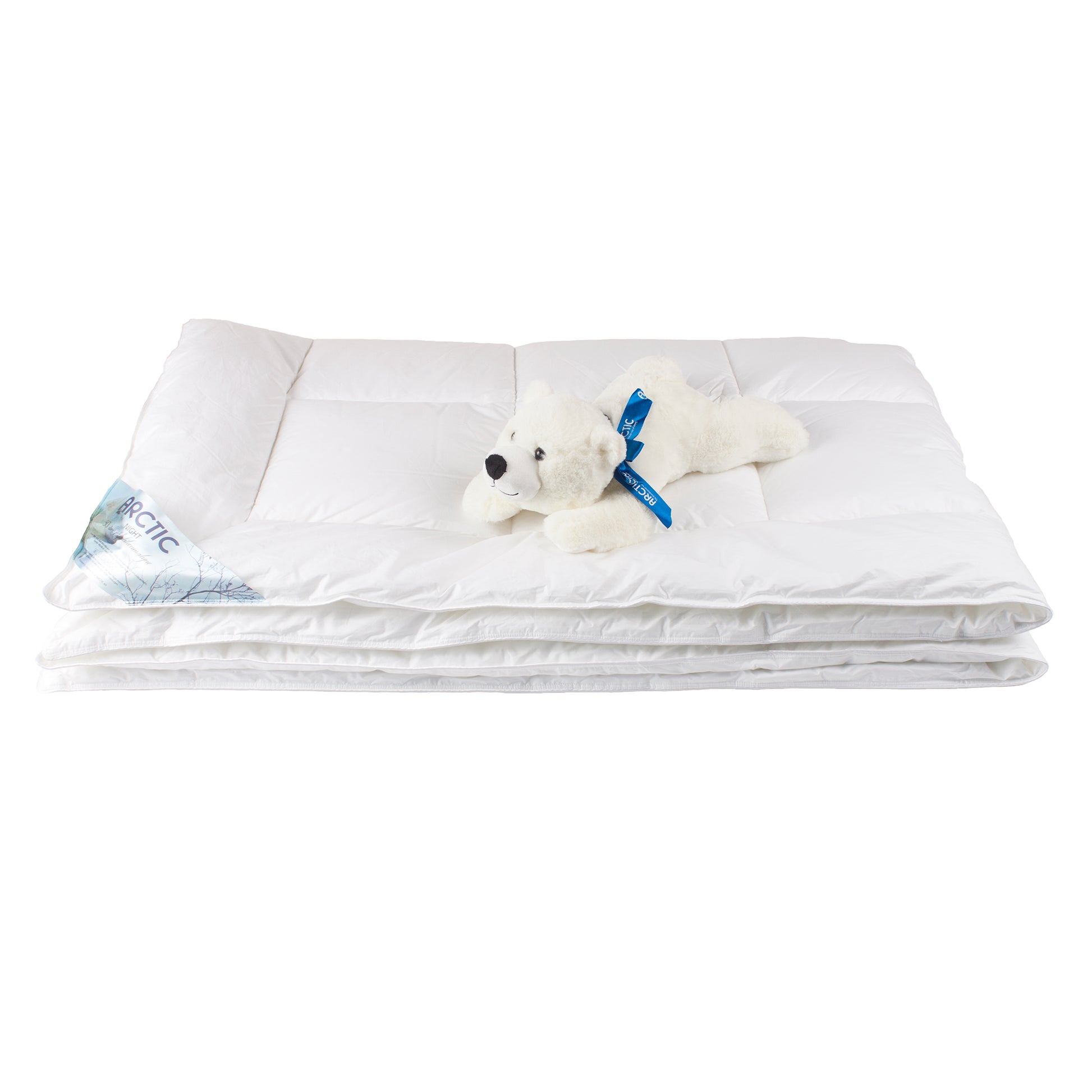 Arctic Dyne med dunfibre, Hvid