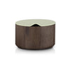 Camino - Diego 1C Container - ø11xh6 cm - Smoked Oak/Yellow