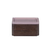 Camino - Rey 1B Box - 10x10xh5 cm - Smoked Oak/Prune