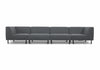 Paris | 4 - personers sofa (fire moduler)