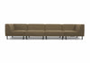 Paris | 4 - personers sofa (fire moduler)