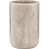 Opbevaring, MKMarble, Beige - Beige / Marble / h: 12 cm, dia: 8 cm