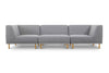 Paris | 3 - personers sofa (tre moduler)