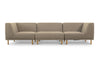 Paris | 3 - personers sofa (tre moduler)