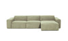 Manhattan | Stor chaiselongsofa med brede moduler