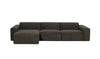 Manhattan | Stor chaiselongsofa med brede moduler