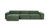 Manhattan | Stor chaiselongsofa med brede moduler