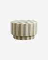 Nordal A/S LADOGA pouf - stripe version