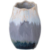 Bloomingville Jace Deco Vase, Blø, Keramik