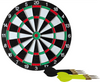Dartskive ø43 cm inkl. 6 dartpile
