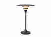 Diablo bordlampe ø30 mat sort og messing