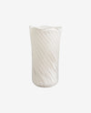 Nordal A/S HELLE vase, glass - off white