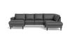 Stamford 2601 sofa med chaiselong og open end