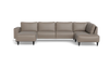 Solution 2701 sofa med chaiselong og open end