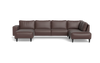 Solution 2701 sofa med chaiselong og open end