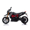 Nordic Play - Elmotorcykel Aprilia Dorsoduro 900 12V, Nordic Play - Speed sort, fra 3-8 ør