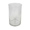 Vase til krukke - Clear - Glas - H: 25 ø: 15 cm