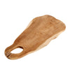 Skørebrøt Louie M - naturlig, unfinished - Teak rod - W: 20 H: 1,5 L: 42 cm