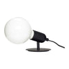 Audio Bordlampe Sort - ø10xh10cm, E27/4W