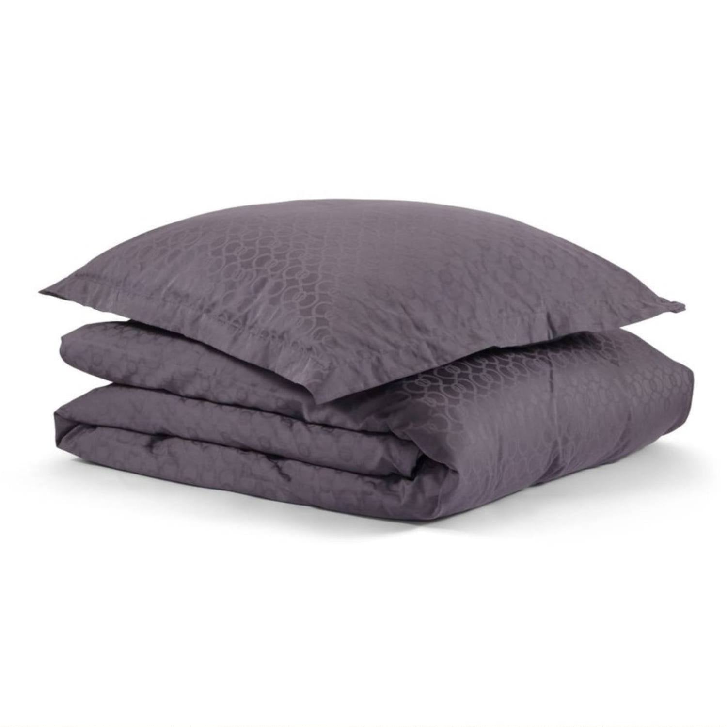 Baby Allergivenligt sengetøj Egyptisk bomuldssatin Mørkegrø (Høj TC - 400) Str. 70x100 - allergivenligt sengetøj i mørkegrø fra Nordic Weaving