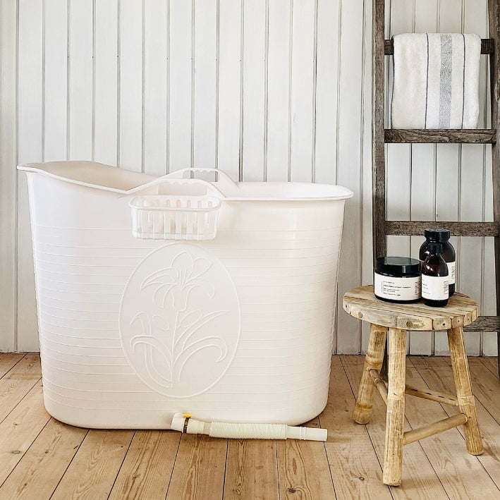 Badebalje til voksne - Hvid -93cm