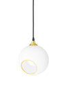 Ballroom pendel XL, white snow
